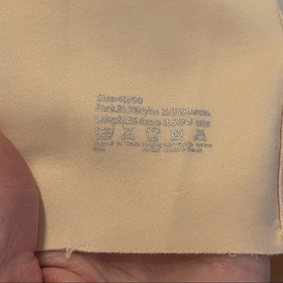 Wireless Bra Full Coverage Sports Bra Extra Stretchy Breathable Lace Trim Bra - Picture 7 of 7